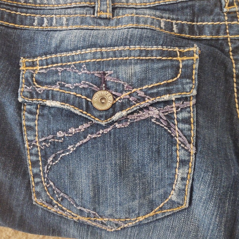 Silver Jeans Women's Plus Berkley Surplus Bootcut Size 18/L33